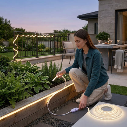 Waterproof Outdoor LED Strip Lights for Patios