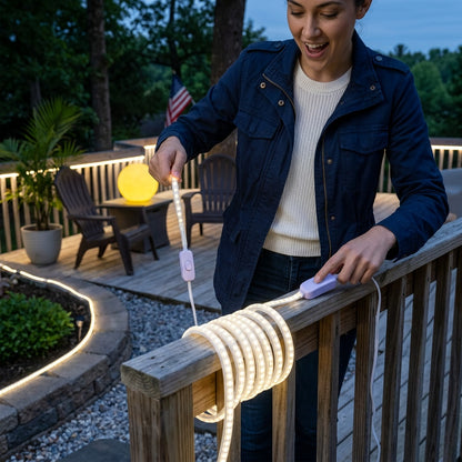 Waterproof Outdoor LED Strip Lights for Patios